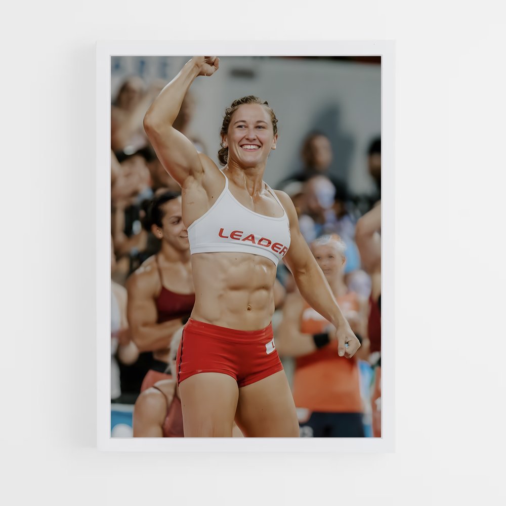 Poster Cheer Up Tia – affiche Powerlifting (vue 3)